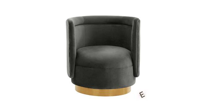 Bateau Lounge Chair (Dark Grey) by Urban Ladder - Cross View Design 1 - 574943