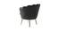 Melta Fabric Accent Chair in Grey Colour (Grey, Powder Coating Finish) by Urban Ladder - Rear View Design 1 - 575034