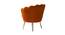 Melta Fabric Accent Chair in Orange Colour (Orange, Powder Coating Finish) by Urban Ladder - Rear View Design 1 - 575036
