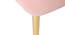 Beato Fabric Accent Chair in Pink Colour (Pink, Powder Coating Finish) by Urban Ladder - Rear View Design 1 - 575039