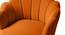 Melta Fabric Accent Chair in Orange Colour (Orange, Powder Coating Finish) by Urban Ladder - Design 1 Close View - 575042
