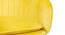 Hilsa Fabric Accent Chair in Yellow Colour (Yellow, Powder Coating Finish) by Urban Ladder - Cross View Design 1 - 575107