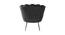 Melta Fabric Accent Chair in Grey Colour (Grey, Powder Coating Finish) by Urban Ladder - Design 1 Side View - 575113