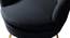 Melta Fabric Accent Chair in Black Colour (Black, Powder Coating Finish) by Urban Ladder - Design 1 Close View - 575134
