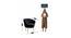 Melta Fabric Accent Chair in Black Colour (Black, Powder Coating Finish) by Urban Ladder - Design 1 Dimension - 575149