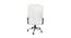 Snowing Swivel Leatherette Office Chair (White) by Urban Ladder - Rear View Design 1 - 575203