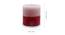 Hermione Rose 1-Wick Scented Candle (Dusky Rose) by Urban Ladder - Design 1 Dimension - 575430
