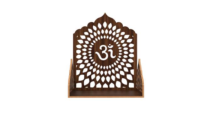 Anirudh Wall Hanging Mandir (Brown, Laminate Finish) by Urban Ladder - Cross View Design 1 - 575787