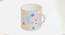 Coral Reef Multicoloured fine china 320ml Mug (White & Blue) by Urban Ladder - Front View Design 1 - 577473
