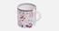 Jamun Multicoloured Stoneware 300ml Mugs - Set of 2 (Purple & White) by Urban Ladder - Cross View Design 1 - 577486