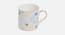 Coral Reef Multicoloured fine china 320ml Mug (White & Blue) by Urban Ladder - Design 1 Side View - 577493