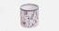 Jamun Multicoloured Stoneware 300ml Mugs - Set of 2 (Purple & White) by Urban Ladder - Design 1 Close View - 577508