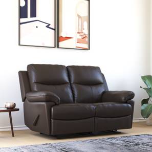 Recliners Design Gency Two Seater Manual Recliner in Brown Colour