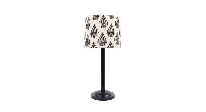 Paul Printed Cotton Shade Table Lamp With Metal Base (Tropical Print ) by Urban Ladder - Front View Design 1 - 577980