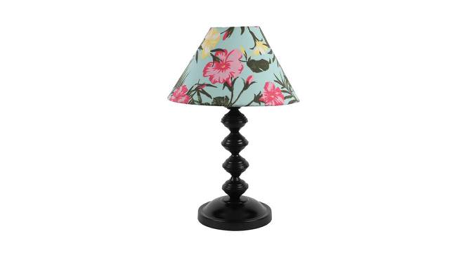 Dianne Printed Cotton Shade Table Lamp With Metal Base (Floral Print) by Urban Ladder - Front View Design 1 - 577983