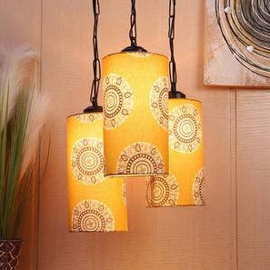 Home Decor In Bangalore Design Cedric Printed Metal Hanging light (Mandala Print)