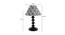Charlize Printed Cotton Shade Table Lamp With Metal Base (Ikat Print) by Urban Ladder - Design 1 Dimension - 578334