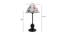 Anne Printed Cotton Shade Table Lamp With Metal Base (Floral Print) by Urban Ladder - Design 1 Dimension - 578552