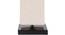 Cuba Solid Cotton Shade Table Lamp With Metal Base (Off White) by Urban Ladder - Design 2 Side View - 578614