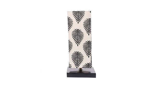 Heath Printed Cotton Shade Table Lamp With Metal Base (Tropical Print ) by Urban Ladder - Front View Design 1 - 578676