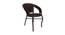 Lewis Patio Chairs (Set Of 2) in Brown Corduroy Finish By Zecado (Brown) by Urban Ladder - Front View Design 1 - 578877