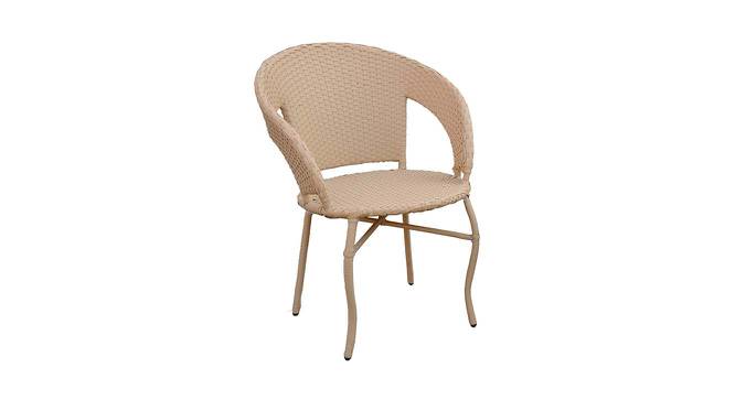 Oliver Patio Chairs (Set Of 2) in Fawn Corduroy Finish By Zecado (Fawn) by Urban Ladder - Front View Design 1 - 578967