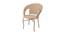 Oliver Patio Chairs (Set Of 2) in Fawn Corduroy Finish By Zecado (Fawn) by Urban Ladder - Design 2 Side View - 578988
