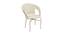 Omar Patio Chairs (Set Of 2) in Off-White Corduroy Finish By Zecado (Off-White) by Urban Ladder - Front View Design 1 - 579065
