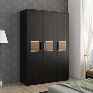 Spacewood Design Amazon Engineered Wood 3 Door Wardrobe in Matte Finish