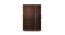 Optima 3 Door Wardrobe in Brown Color (Matte Finish) by Urban Ladder - Design 1 Side View - 579299