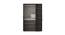 Amazon 3 Door Wardrobe (Matte Finish) by Urban Ladder - Design 1 Side View - 579300