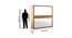 Grace 4 Door Wardrobe (Matte Finish) by Urban Ladder - Design 1 Dimension - 579328