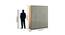 Marvella 4 Door Wardrobe (Matte Finish) by Urban Ladder - Design 1 Dimension - 579330
