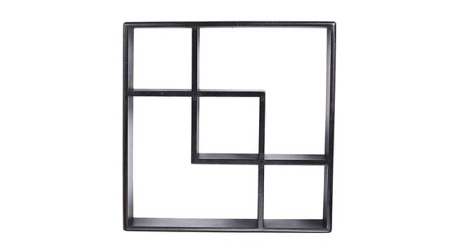 FoxWall Shelves (Black) by Urban Ladder - Front View Design 1 - 581025