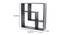FoxWall Shelves (Black) by Urban Ladder - Design 1 Dimension - 581086