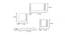 RaymondWall Shelves (White) by Urban Ladder - Design 1 Dimension - 581657