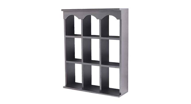 GinevraWall Shelves (Black) by Urban Ladder - Front View Design 1 - 582379
