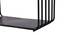 GaetanWall Shelves (Black) by Urban Ladder - Design 1 Side View - 582906