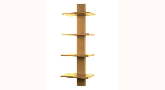 NewtonWall Shelves (Golden) by Urban Ladder - Front View Design 1 - 583312