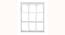 GiulioWall Shelves (White) by Urban Ladder - Cross View Design 1 - 583557