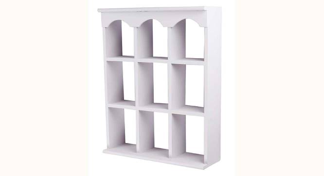 GiulioWall Shelves (White) by Urban Ladder - Front View Design 1 - 583582