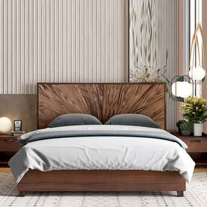 Engineered Wood Bed Design Hamilton Engineered Wood Queen Size Box Storage Bed in Matte Finish