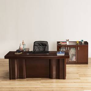 Study Table Design Meridian Engineered Wood Study Table in Finish