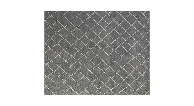 Bikasha Carpet (244 x 305 cm  (96" x 120") Carpet Size, Charcoal Slate - White Ice) by Urban Ladder - - 