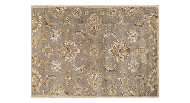 Faiz Hand Tufted Carpet (152 x 244 cm  (60" x 96") Carpet Size, Soft Gold) by Urban Ladder - - 