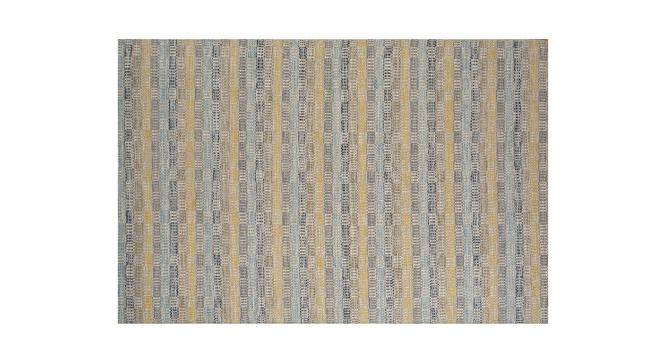 Kaafri Carpet (244 x 152 cm  (96" x 60") Carpet Size, Antique White - Liquorice) by Urban Ladder - - 