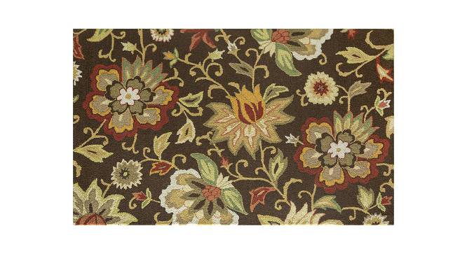 Hakino Carpet (Dark Chocolate, 171 x 110 cm  (67" x 43") Carpet Size) by Urban Ladder - - 