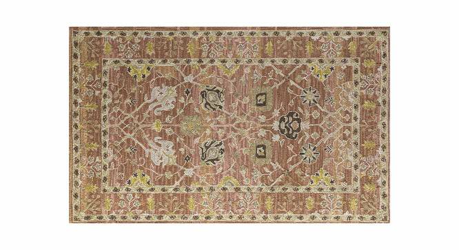 Larsin Carpet (Cloud White - Clay, 247 x 152 cm  (97" x 60") Carpet Size) by Urban Ladder - - 