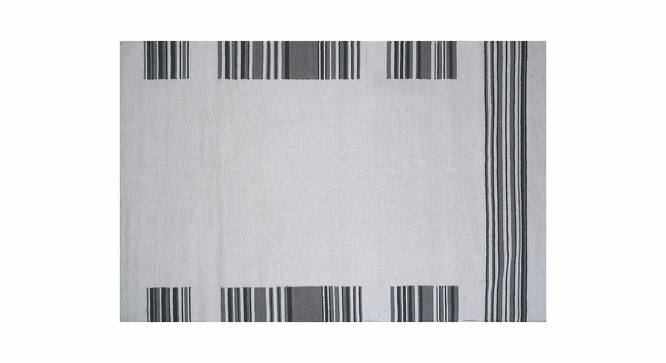 Lawik Carpet (Dark Ivory - Black Olive, 244 x 158 cm  (96" x 62") Carpet Size) by Urban Ladder - - 