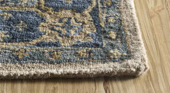 Larsin Carpet (244 x 305 cm  (96" x 120") Carpet Size, Soft Beige - Indigo) by Urban Ladder - - 